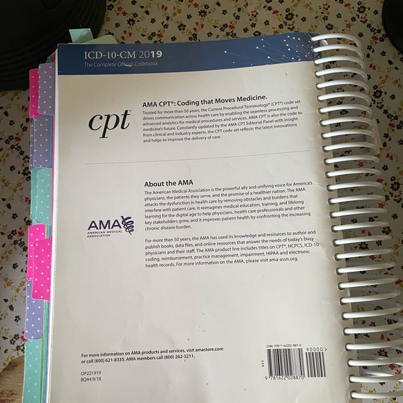 2019 ICD-10-CM Medical Coding Book - Picture 2 of 2